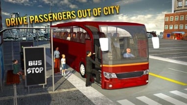 Coach Bus Simulator 3D: Driving School Game Image