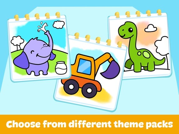 Coloring Games for Kids 3+ screenshot