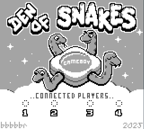 Den of Snakes - Game Boy Four Player Image