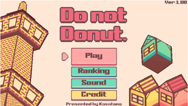 Do not Donut. Image