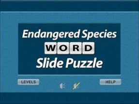 Endangered Species Word Slides Image