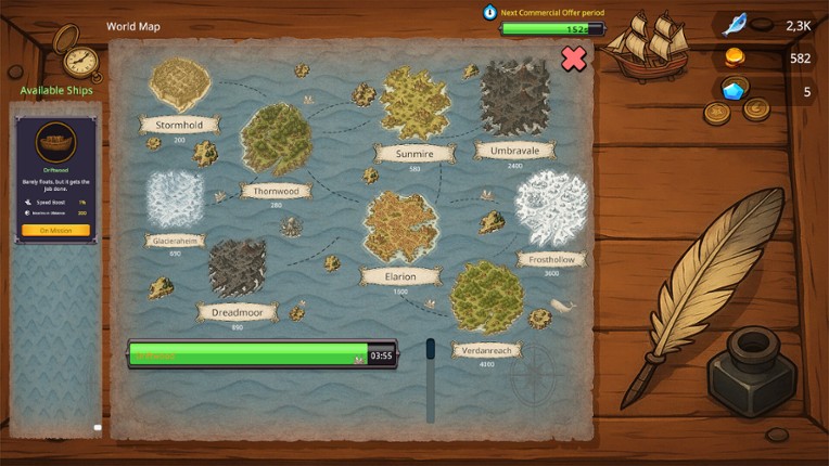 Fisher Idle screenshot