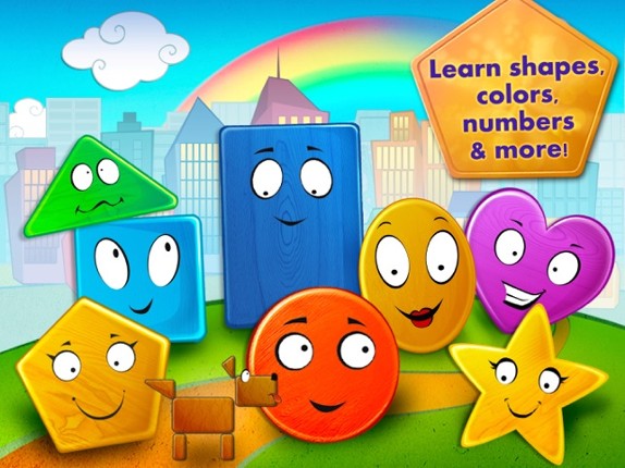 Friendly Shapes Storybook screenshot