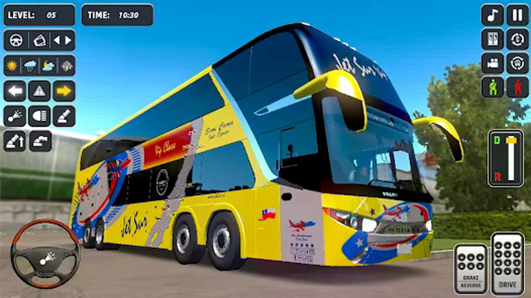 Offroad Bus Journey Bus Game screenshot