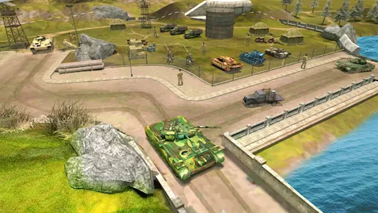 Tank Battle Army Games 2023 screenshot