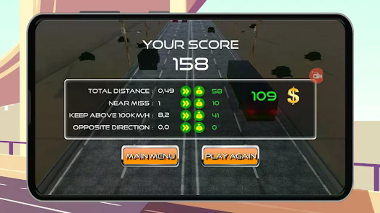 Highway Racer Game Image