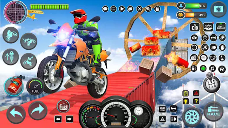 Mega Ramp Bike Stunts Games 3D Image