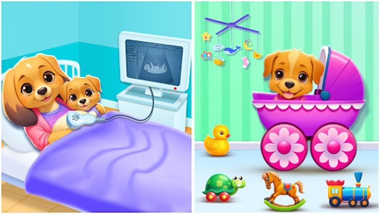 newborn babyshower - dog game screenshot