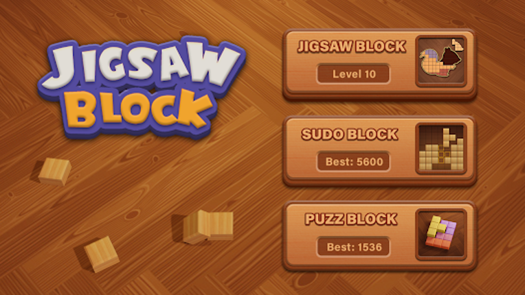 Jigsaw Wood Block Puzzle screenshot