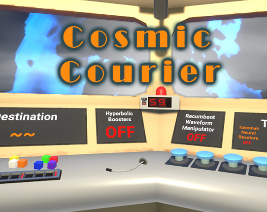 Cosmic Courier Game Cover