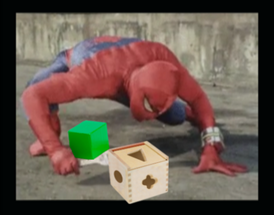 Spider-Man Hitting Floor screenshot