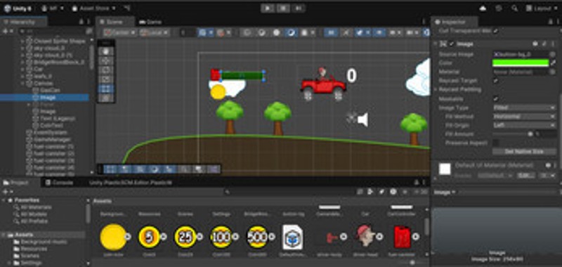 Hill Climb Racing 2D Unity Game Part 1 Image