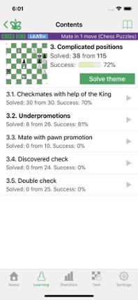 Mate in 1 move (Chess Puzzles) screenshot