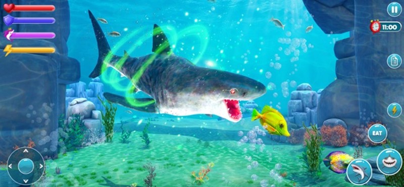Megalodon Shark Fish Attack screenshot
