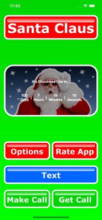 Santa Calls &amp; Texts You Image