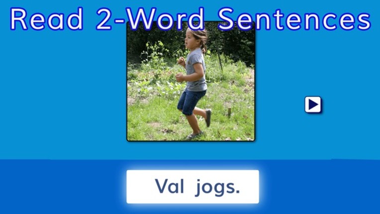SENTENCE READING MAGIC-Reading Short Vowel CVC words screenshot