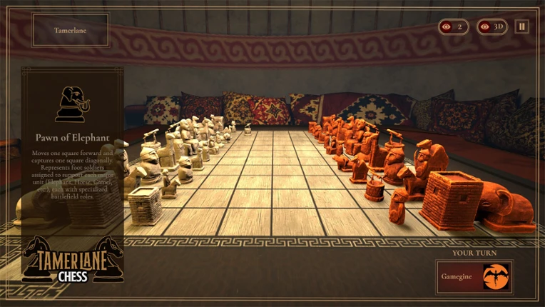 Tamerlane Chess screenshot