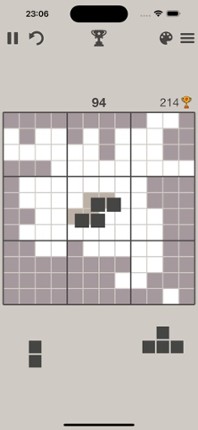 Tetrium - Block puzzle game screenshot