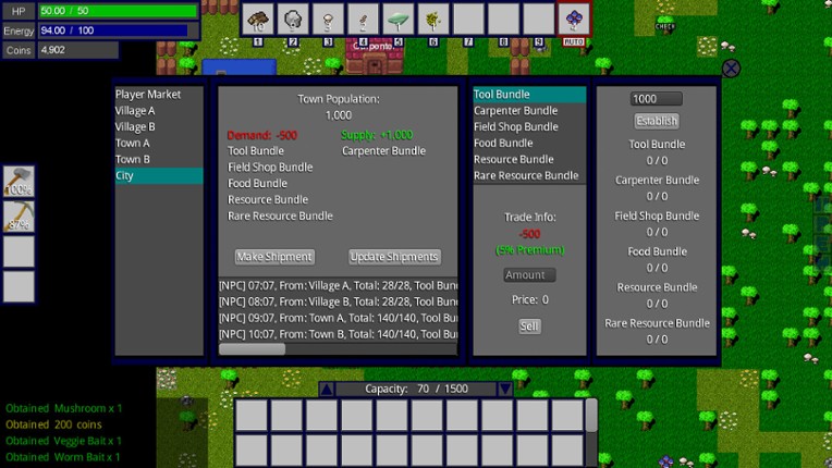 The Frontier screenshot