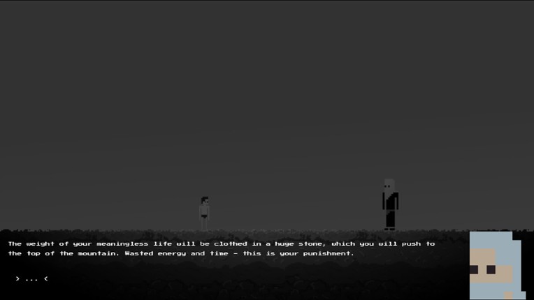 The Sisyphus journey screenshot