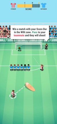 Tiny Striker: World Football screenshot