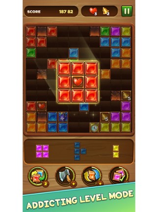 Wood block puzzle blast screenshot