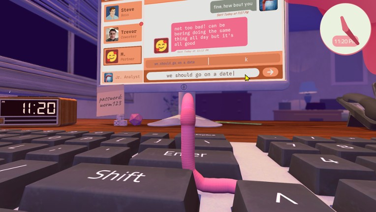 Worming from Home screenshot