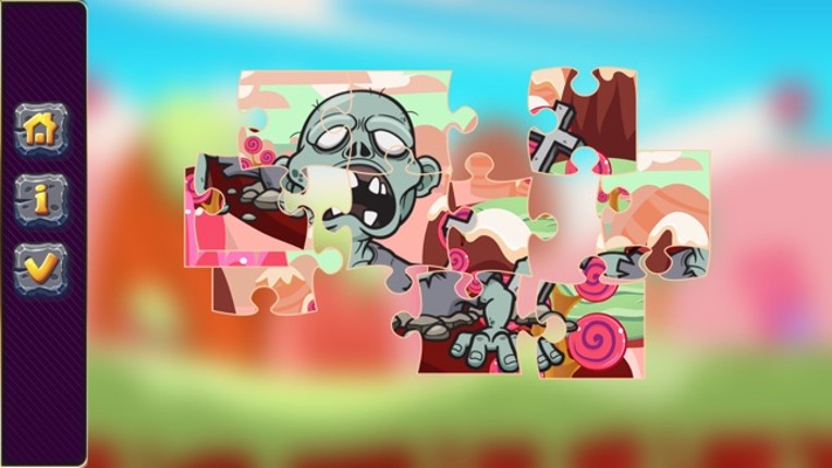 Zombie Ghost Jigsaw Puzzle For Toddlers And Kid screenshot