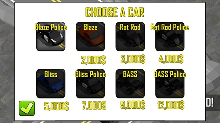 3D Zig-Zag Car - On The Run with Maze Road Racing Game screenshot