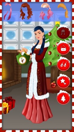 Christmas Dress up Salon - Makeover &amp; Makeup 2016 screenshot