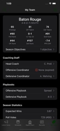 College Football Coach screenshot