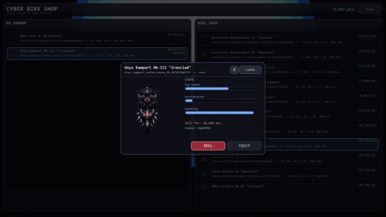 Cyber Bike Duels screenshot