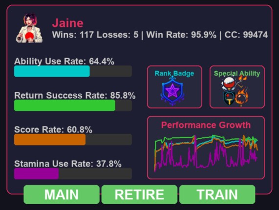 CyberPong AI screenshot