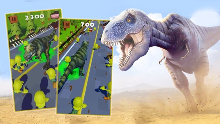 Dinosaur VS Zombie screenshot