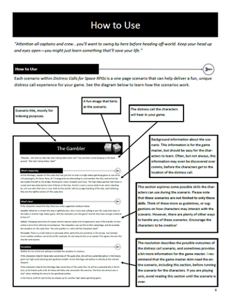 Distress Calls for Space RPGS screenshot