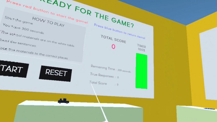 Educational Virtual Reality Campus screenshot