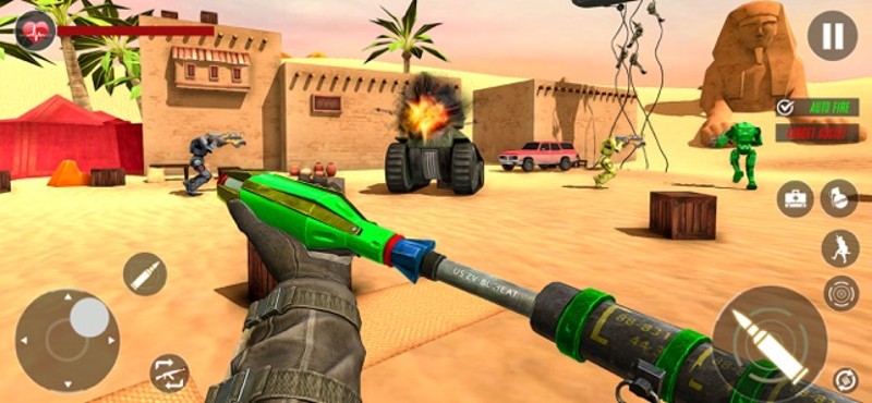 Epic Battle Robot Sim War Game Image