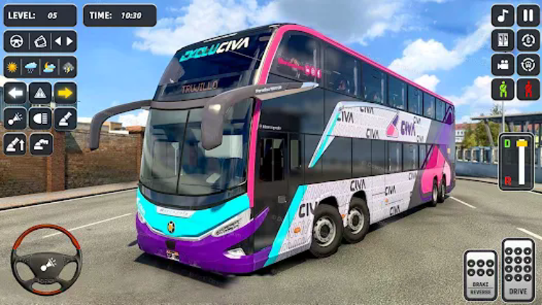 Offroad Bus Journey Bus Game screenshot