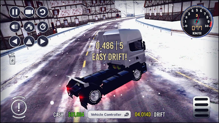 Truck Snowy Driving Simulator Image