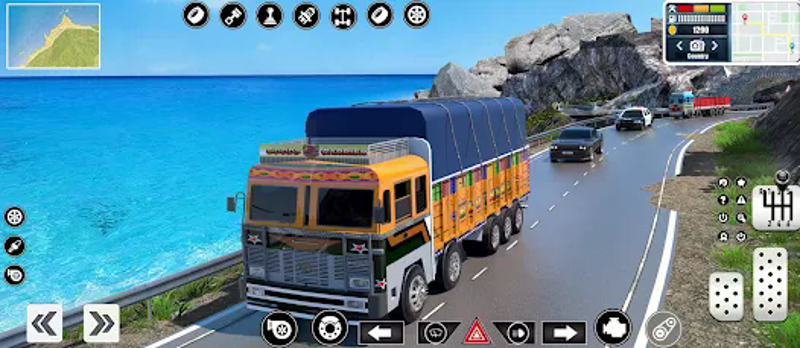 Euro Cargo Truck Driver Games screenshot