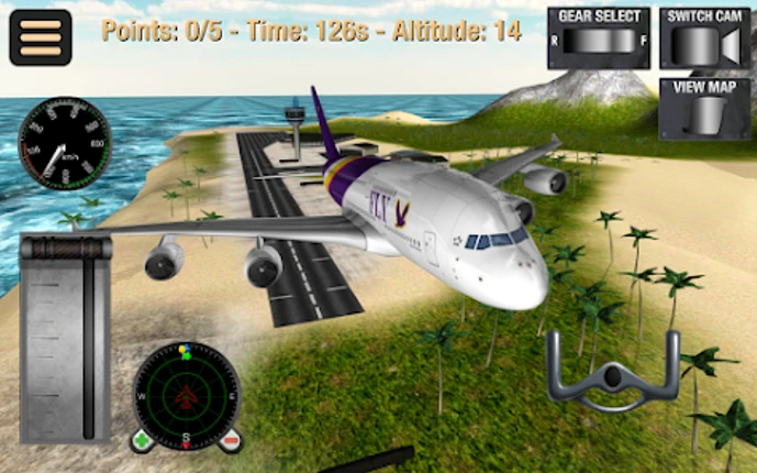 Flight Simulator: Fly Plane 3D Image