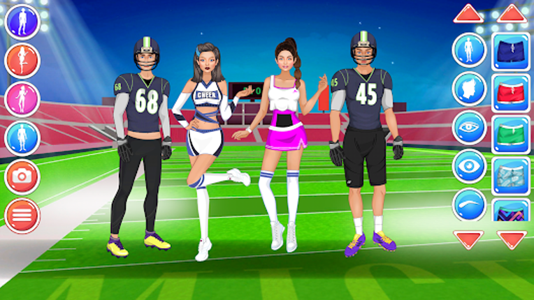College Sport Team Makeover screenshot