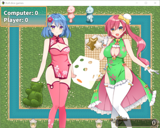 Beautiful Girl Undresses Monopoly screenshot
