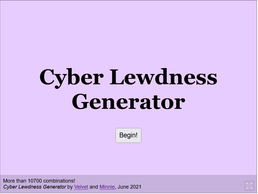 Games like Cyber Lewdness Generator