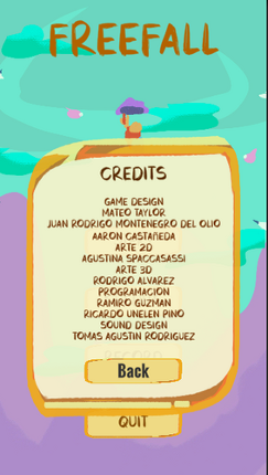 FreeFall screenshot