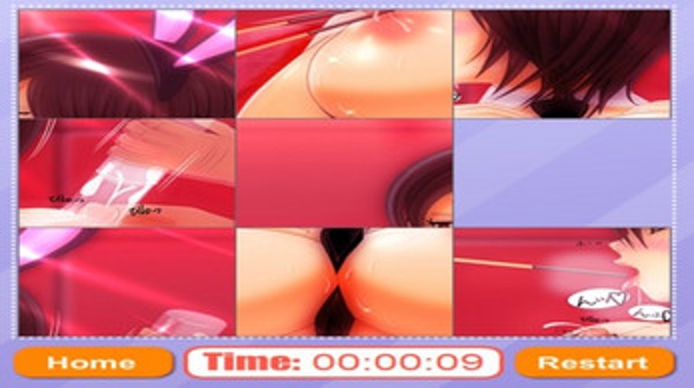 Hentai Girl Slide Puzzle screenshot