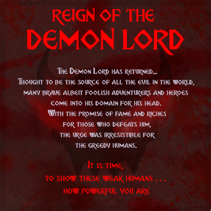 Reign of the Demon Lord Game Cover