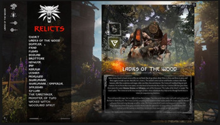 The Witcher 3 | Interactive Bestiary Image