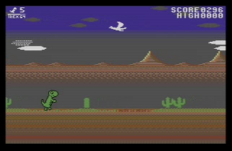 T-Rex 64 (Commodore 64, C64) Image