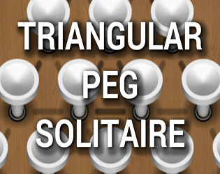 Games like Triangular Peg Solitaire